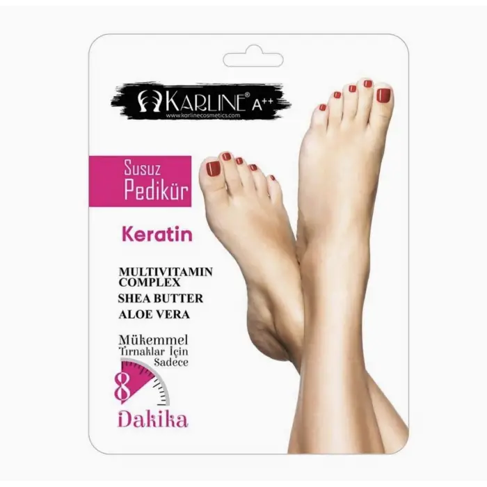 Karline A++ Susuz Keratinli Spa Eldivenli Manikür 5li Set