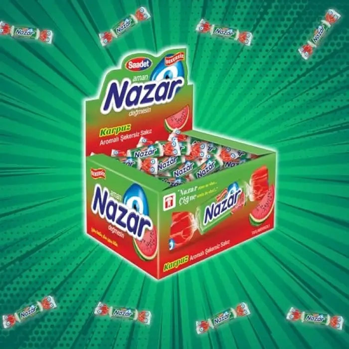 Karpuz Aromalı Sakız 100lü