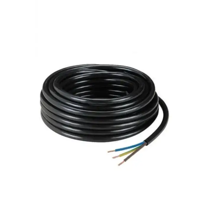 Kars 3X2,5 Cca Siyah 1 Metre