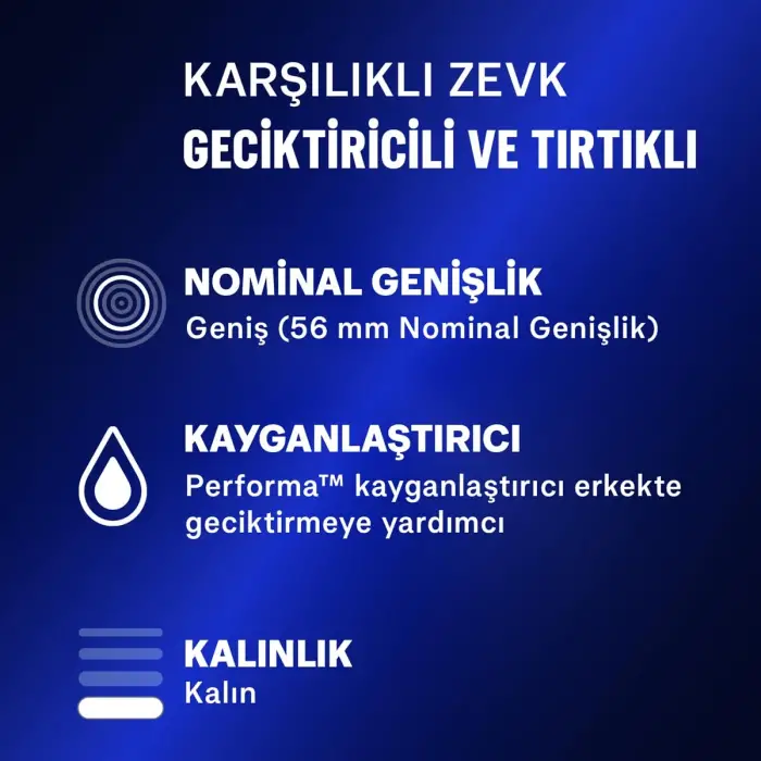 Karşılıklı Zevk 10lu Prezervatif