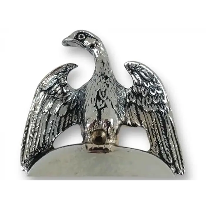 Kartal Kapı Tokmağı; Pirinç, Krom/Siyah