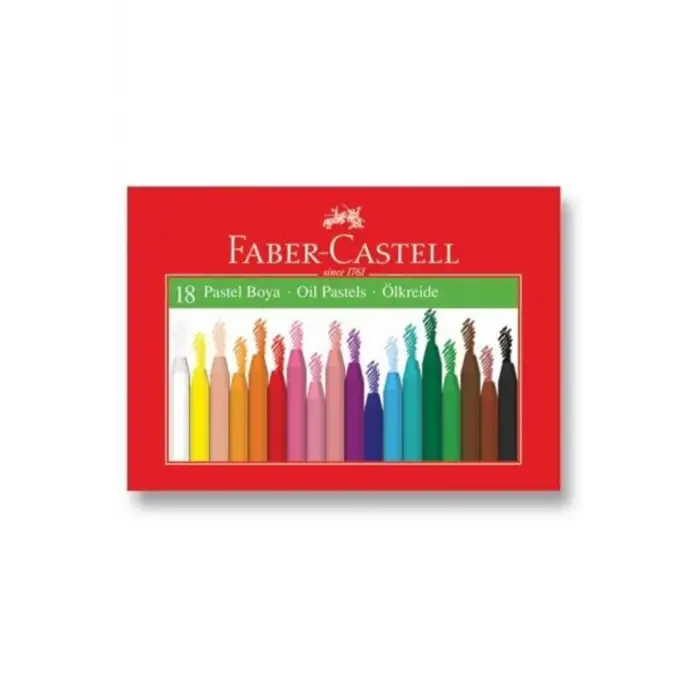 Karton Kutu Pastel Boya, 18 Renk - 5282125318