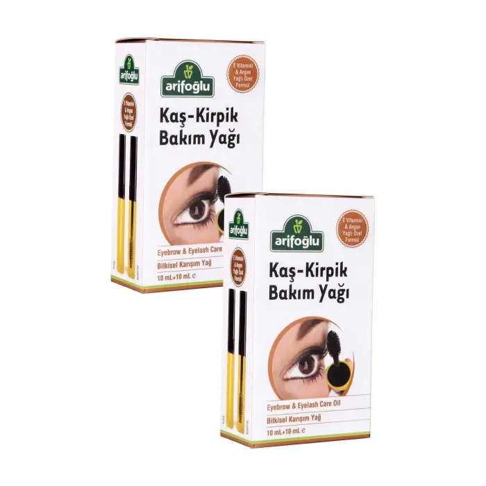 Kaş Kirpik Bakım Yağı 10 ml+10 ml 2 Kutu