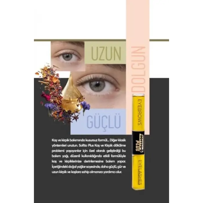 KAŞ VE KİRPİK BAKIM SERUMU 10+10 ML