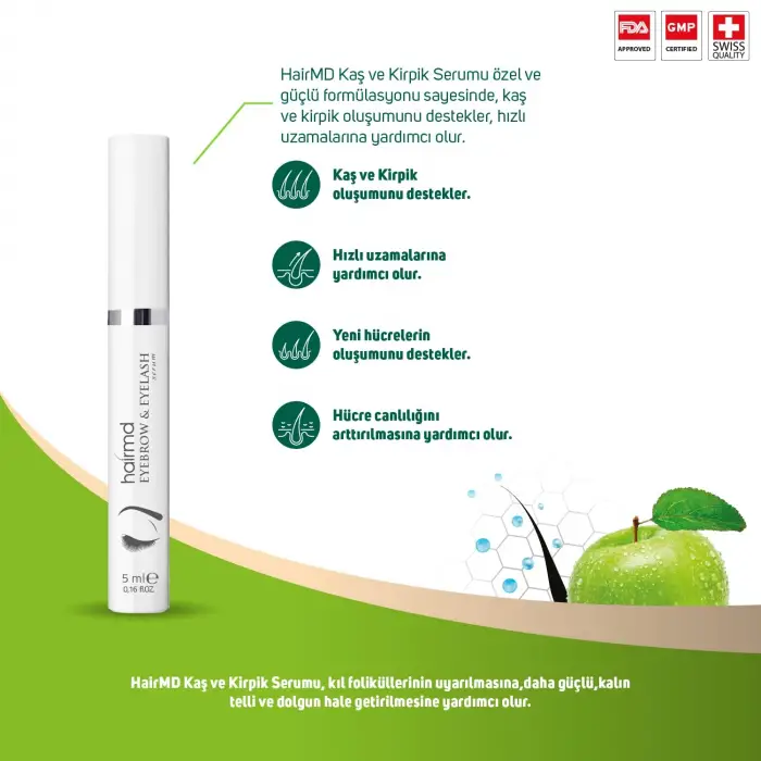 Kaş ve Kirpik Serumu 5 Ml