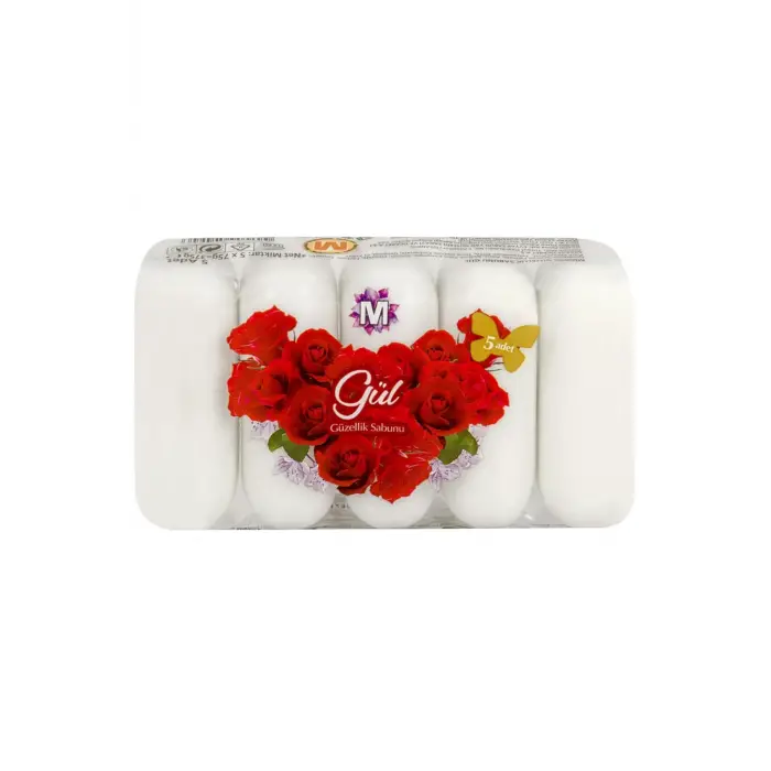 Katı Sabun Gül 5x75 g