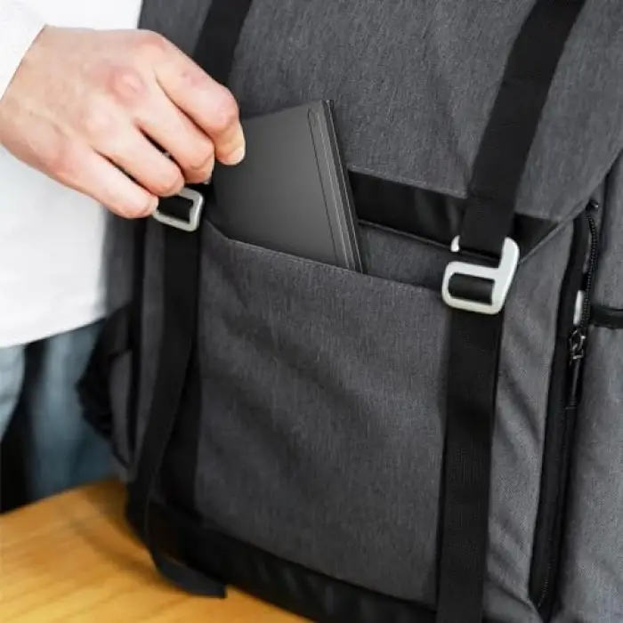 Katlanabilir Kablosuz Bluetooth Klavye, 67 Tuş Makas Mekanizmalı, iOS Android Windows Uyumlu, USB-C Şarjlı, 150 mAh Batarya, 10 m Menzil, Çift Katlanır Taşınabilir Tasarım | (B028 Siyah)