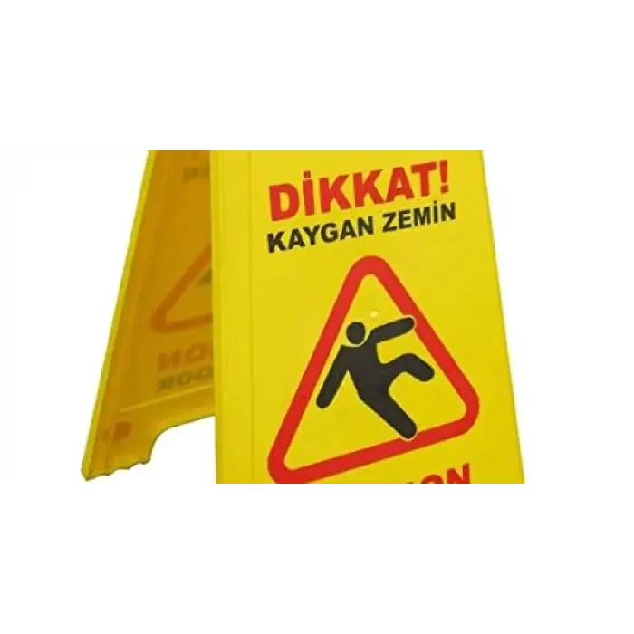 Kaygan Zemin Levhası - Dikkat Uyarı Levhası