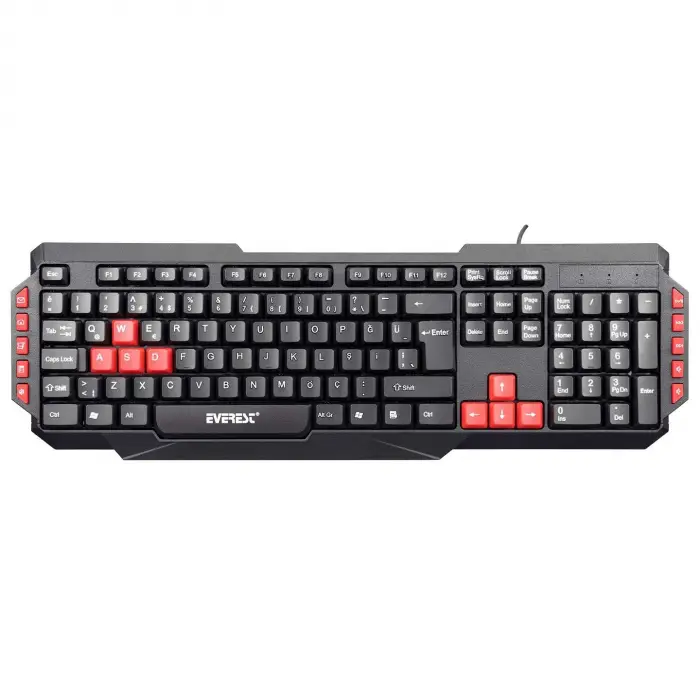 KB-G7 Armor Siyah USB Q Gaming Oyuncu Klavyesi