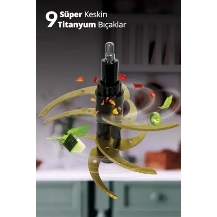 KC-8250 Gıda Doğrayıcı & Öğütücü