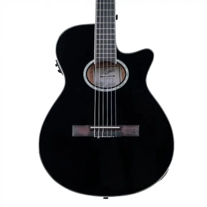 Kcg-35CET-BK Siyah Elektro Klasik Gitar
