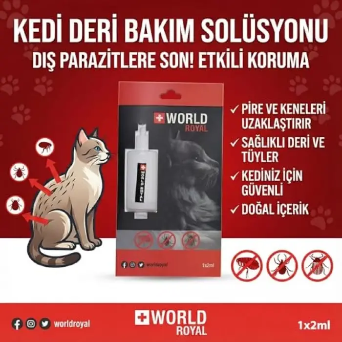 Kedi Deri Bakım Solüsyonu