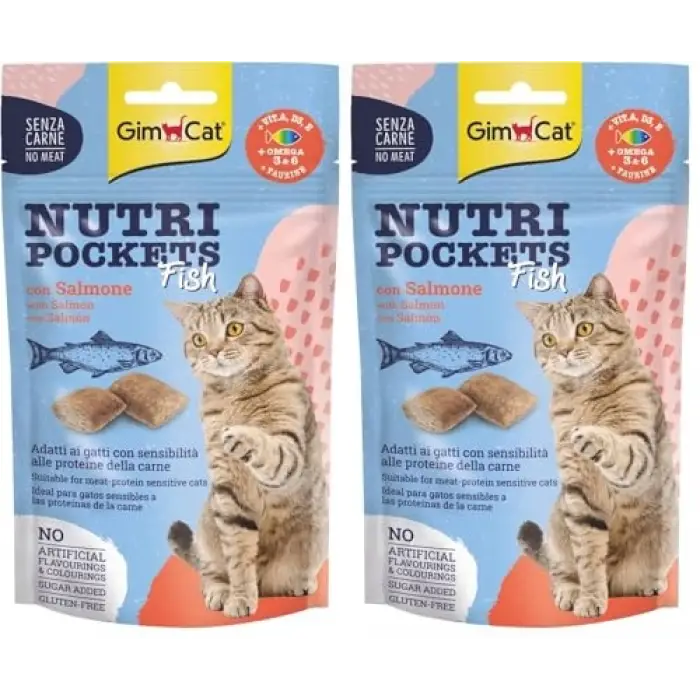 Kedi Ödül Tableti Np Fish With Salmon, 60 g