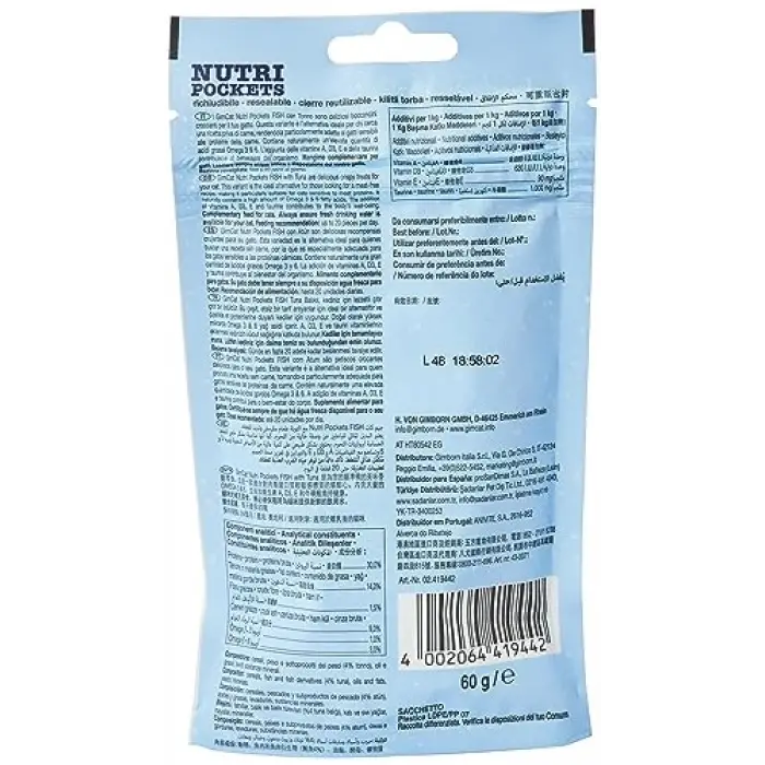 Kedi Ödül Tableti Np Ton Balıklı, 60 g