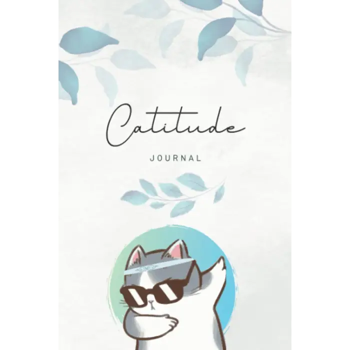 Kedi Temalı Şükran Günlüğü ve Defter