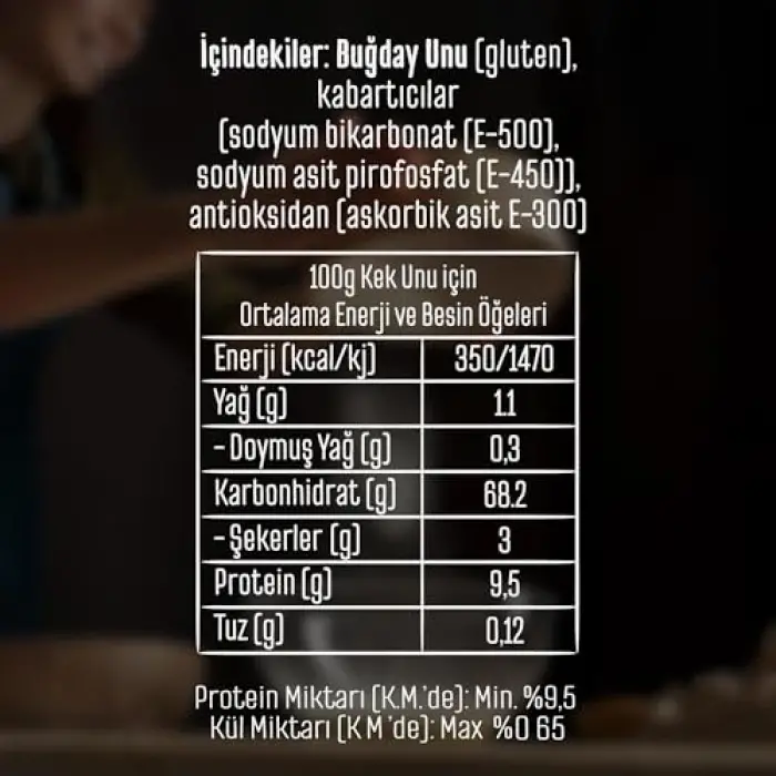 Kek Kurabiye Unu 1 Kg