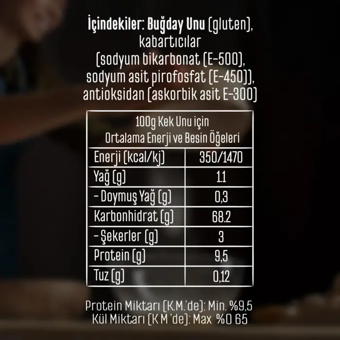 Kek Kurabiye Unu 1 Kg