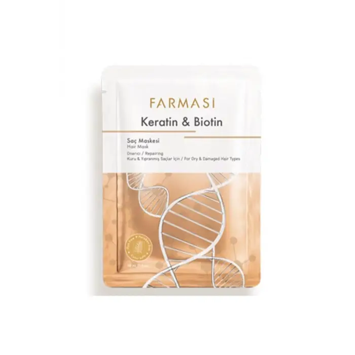 Keratin & Biotin Sachet Saç Maskesi 30 Ml