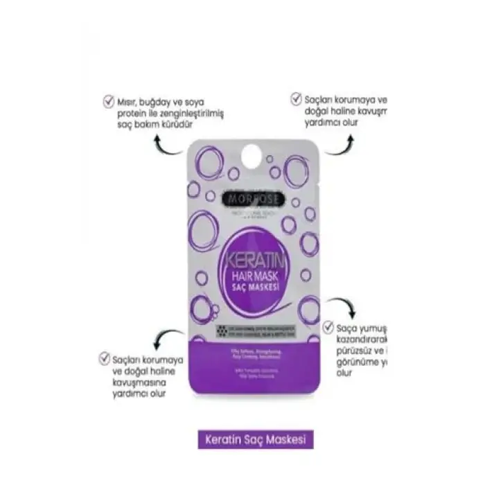 Keratin İçeren Saç Maskesi 25 ml