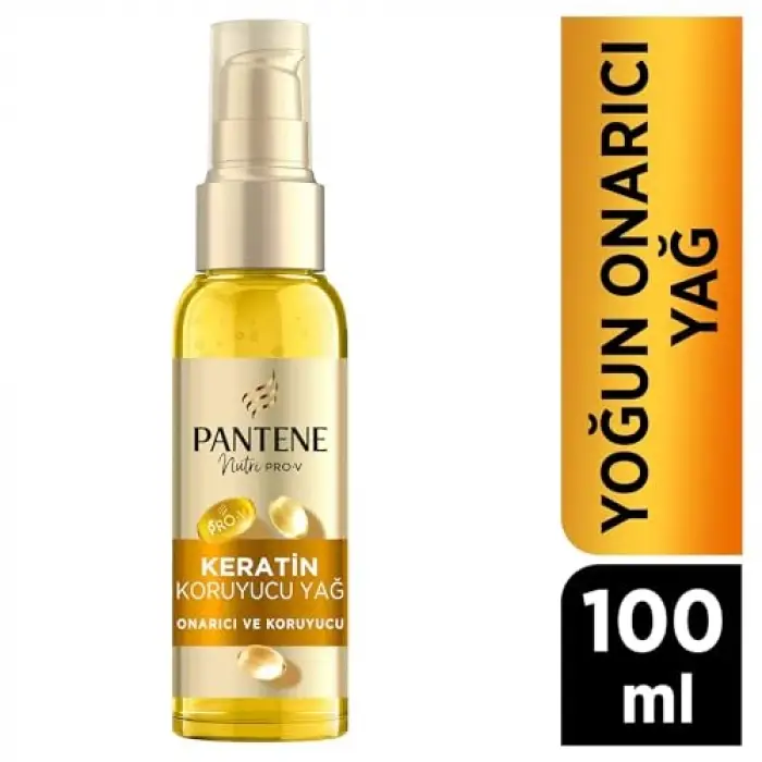 Keratin içerikli yoğun bakım saç yağı 100 ml