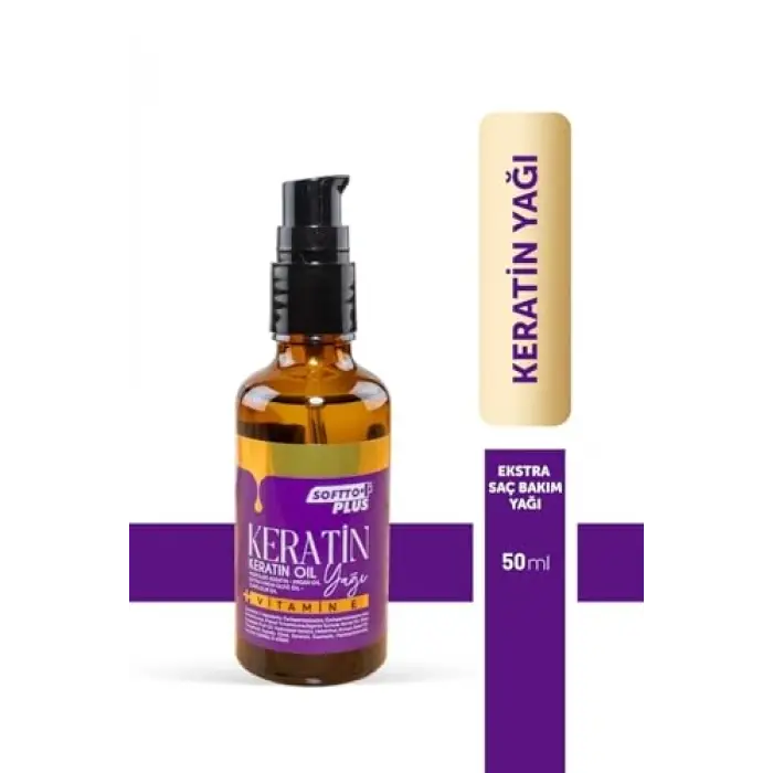 Keratin Saç Bakım Yağı 50 ML