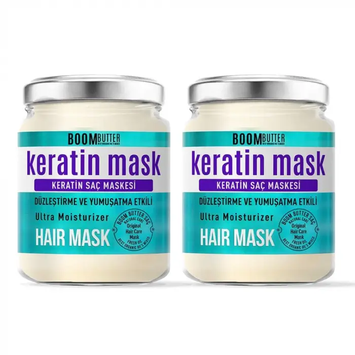 Keratin Saç Maskesi İkili Paket