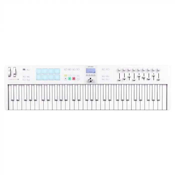 KeyLab Essential 61 Mk3 MIDI Kontrolcü - Alpine White