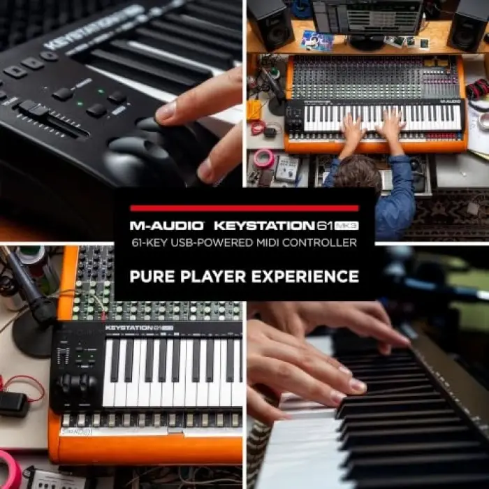 Keystation 61 MK3 USB MIDI Kontrolör