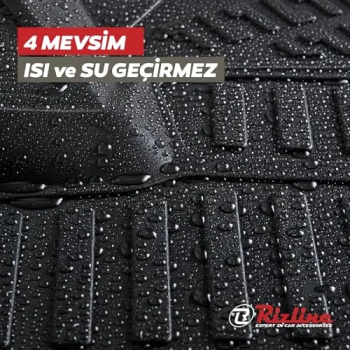 Kia Picanto 2011-2017 Uyumlu 3D Havuzlu Paspas