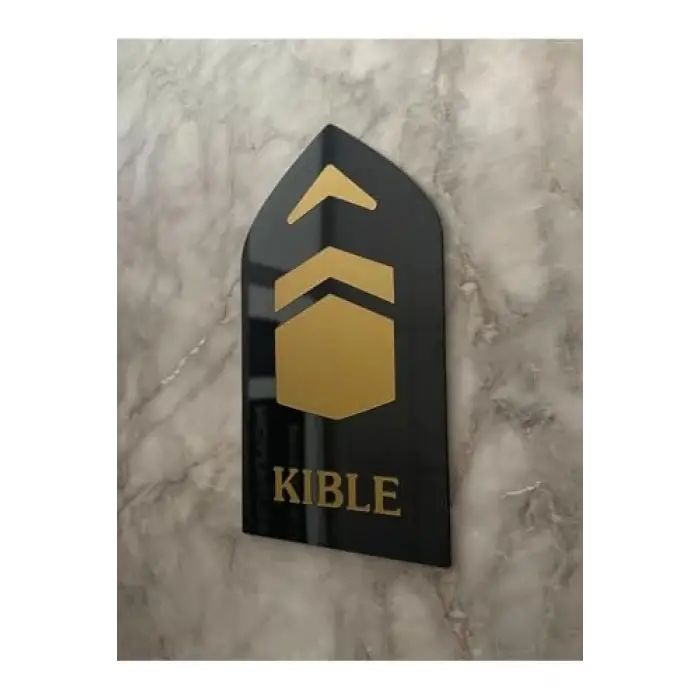 Kıble Yön Levhası, Kendinden Yapışkanlı