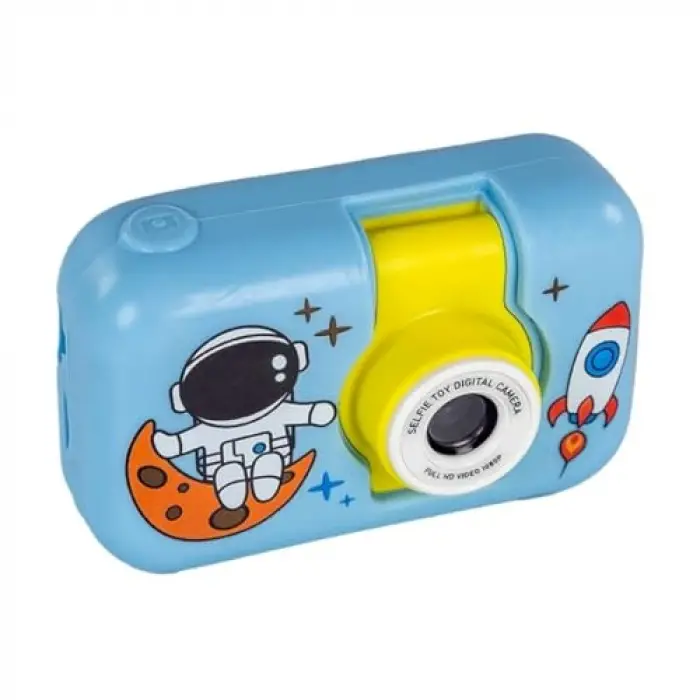 Kıds Selfie Digital Camera (Blue)
