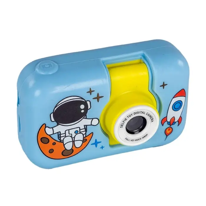 Kıds Selfie Digital Camera (Blue)