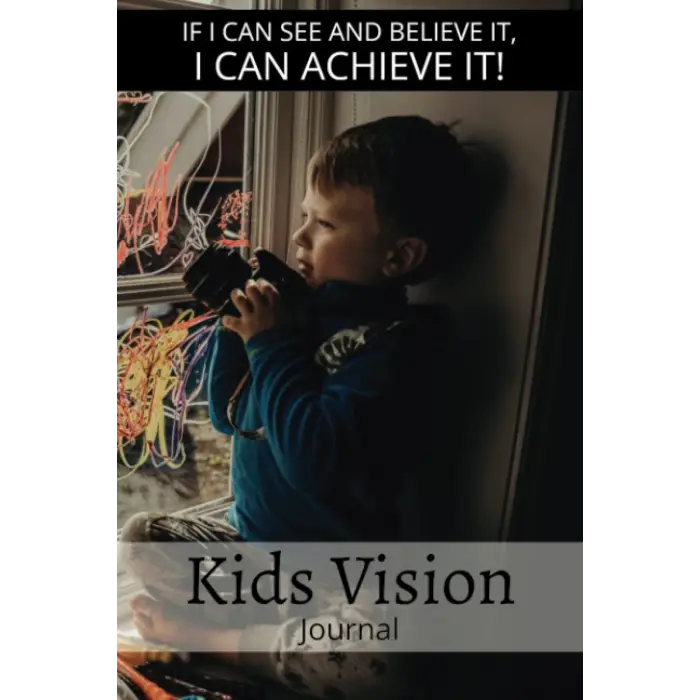 Kids Vision Journal - Mini Vision Boards and Diary!: Vision Journal is a Mini Vision Board for Kids!