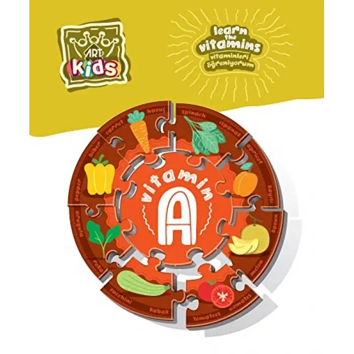 Kids Vitaminleri Öğreniyorum