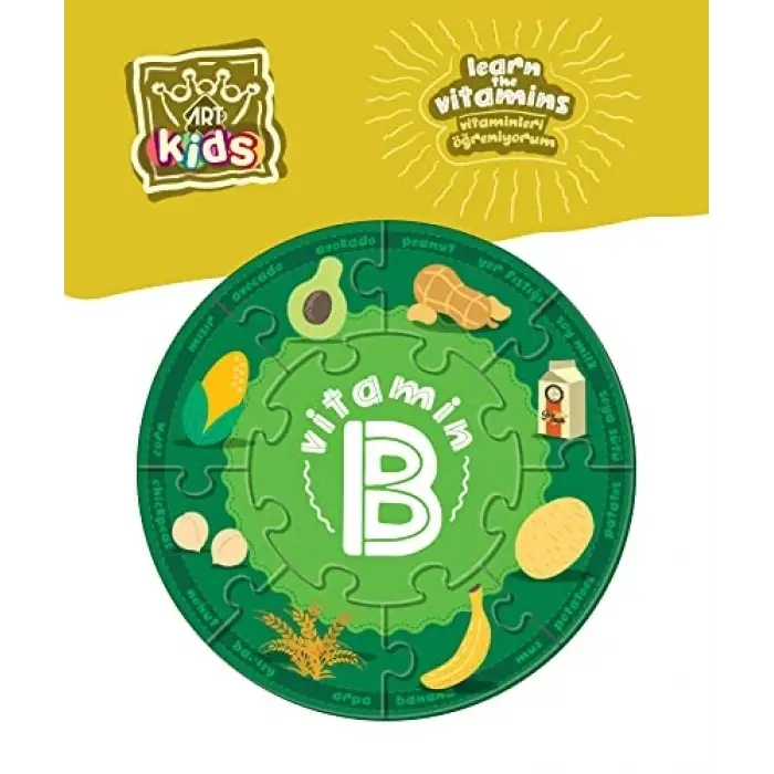 Kids Vitaminleri Öğreniyorum