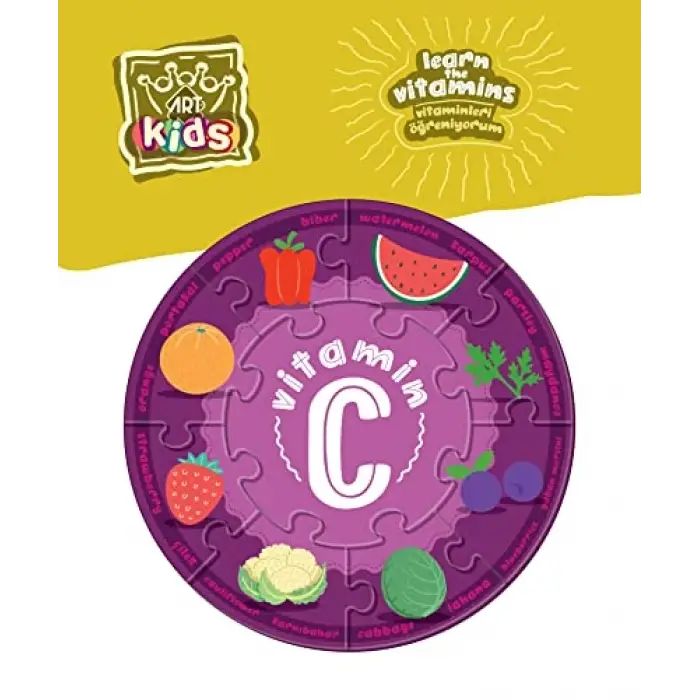 Kids Vitaminleri Öğreniyorum