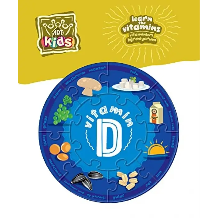 Kids Vitaminleri Öğreniyorum