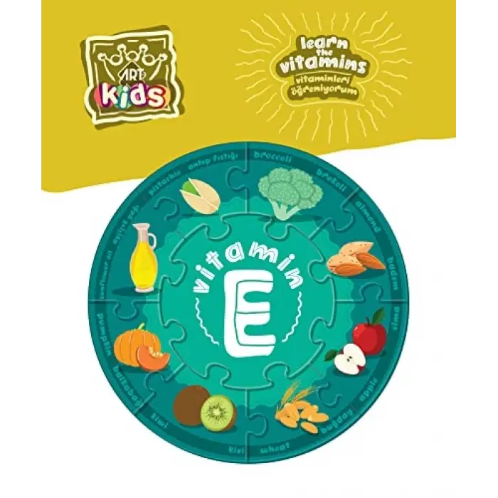 Kids Vitaminleri Öğreniyorum