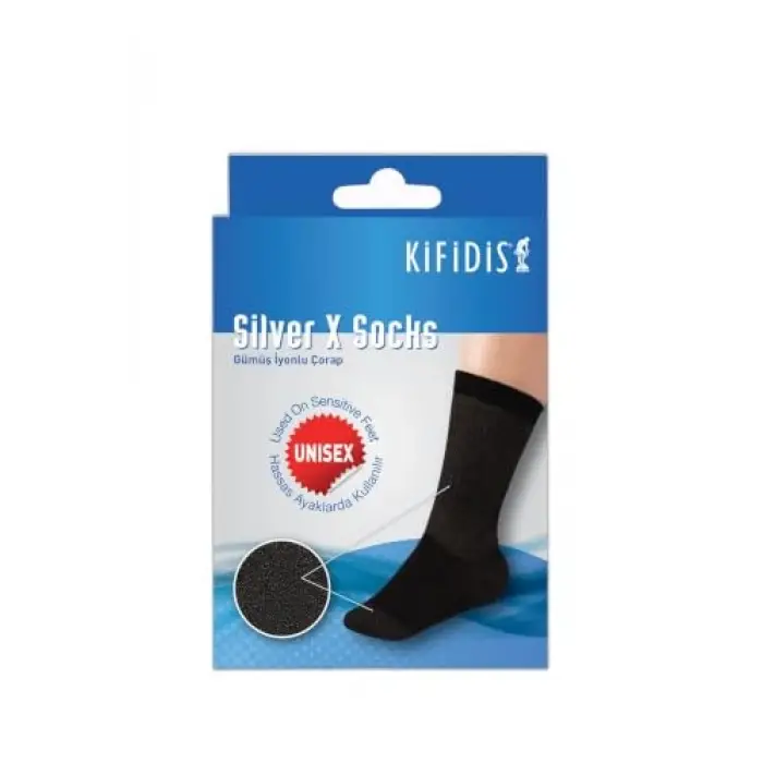 Kifidis Silver-X Socks (Gümüş İyonlu Çorap)