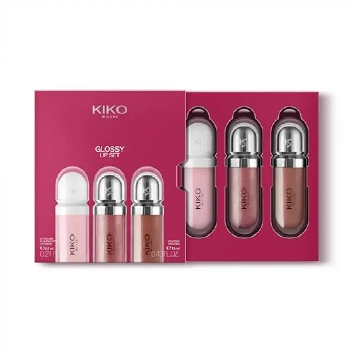 Kiko Makyaj Setleri - Glossy Lip Set