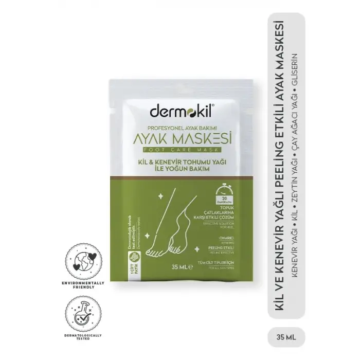 Kil & Kenevir Yağli Ayak Maskesi (35 ml)