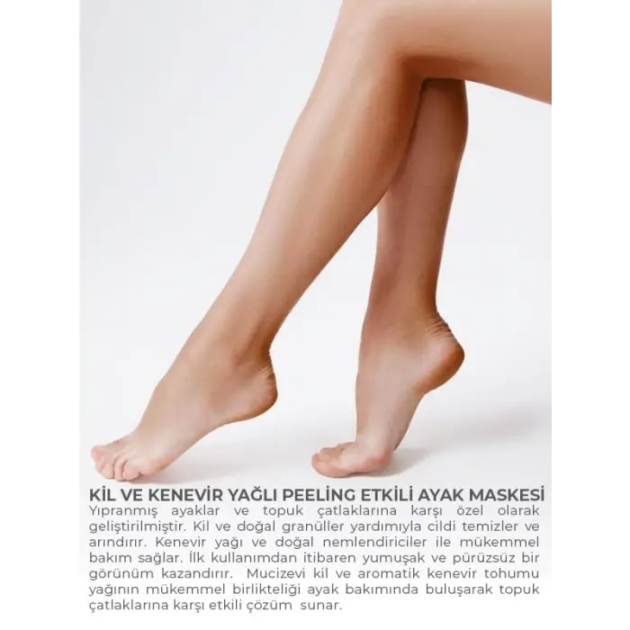Kil & Kenevir Yağli Ayak Maskesi (35 ml)