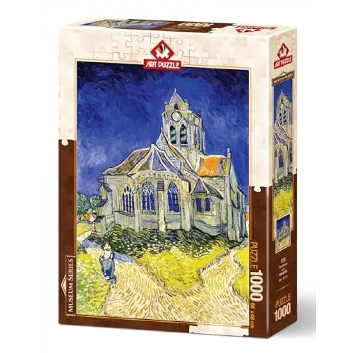 Kilise, Vincent Van Gogh 1000 Parça Puzzle