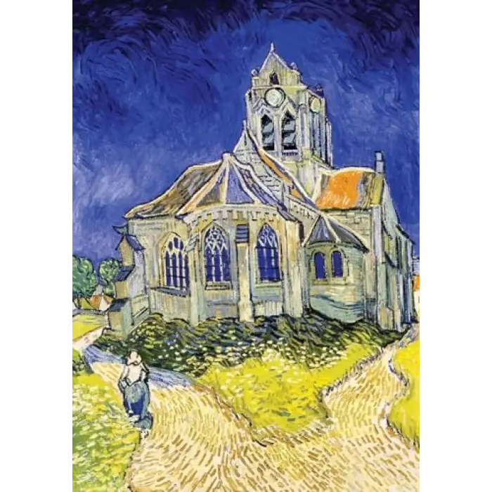 Kilise, Vincent Van Gogh 1000 Parça Puzzle
