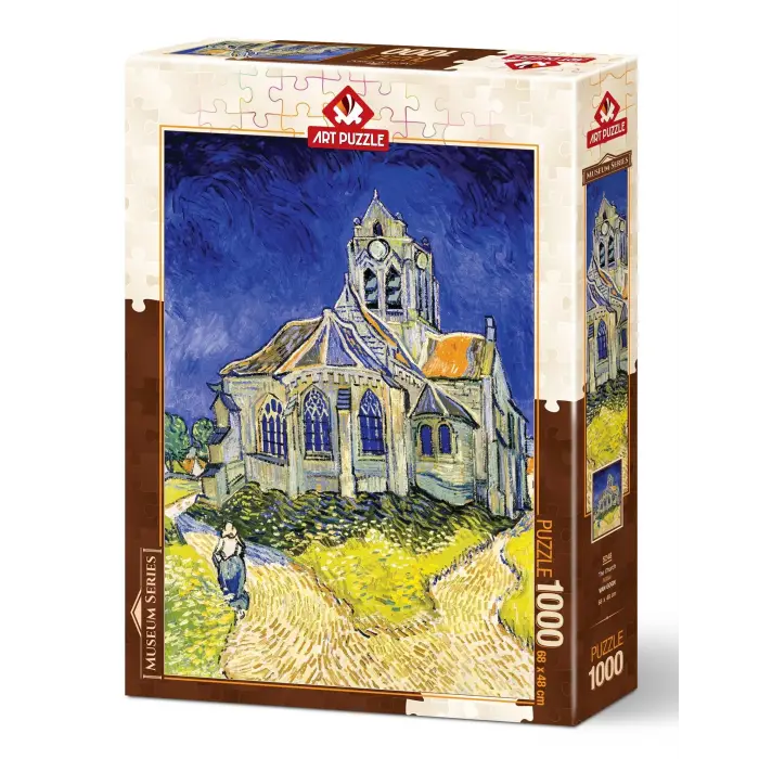 Kilise, Vincent Van Gogh 1000 Parça Puzzle