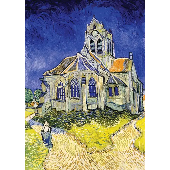 Kilise Vincent Van Gogh 1000 Parça Puzzle