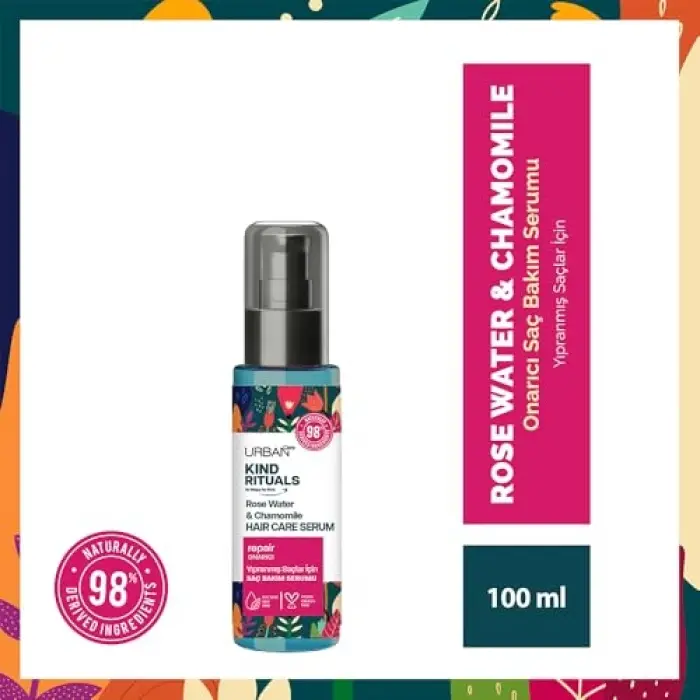 Kind Rituals Rose Water Chamomile Saç Bakım Serumu, 100 ml