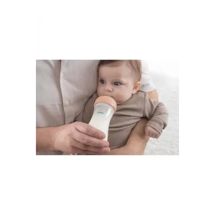 Kindy Antikolik 150 ml, 250 ml PP Biberon Başlangıç Seti, Rose Gold