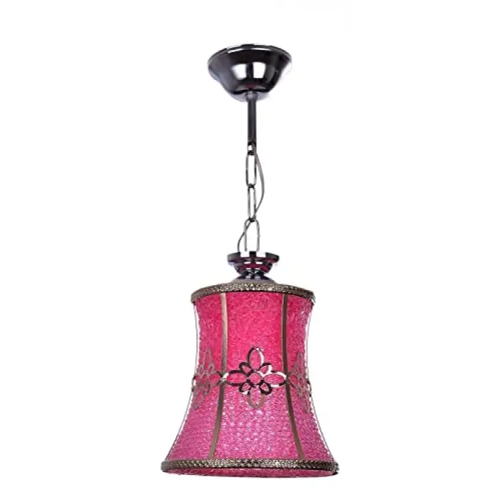 Kınık Tekli Avize, Pembe-Sarı