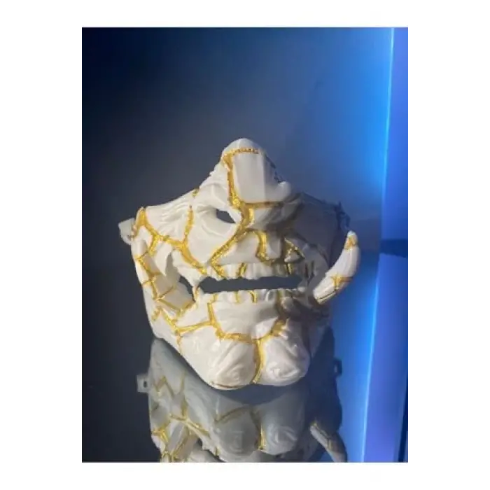 Kintsugi Oni Maskesi, Samurai Oni Mask, Samuray Maskesi, ONİMASK2